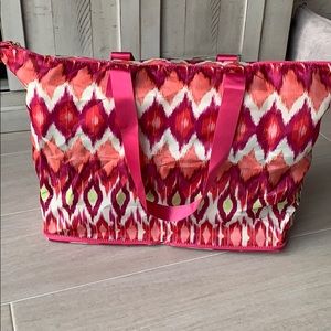 Chico's Packable Fold-Up Boho Tote Bag